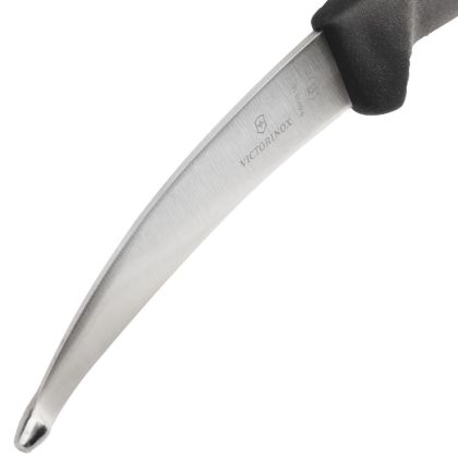 Нож Victorinox Fibrox Gut and Tripe,широко ,извито острие с  удебелен връх