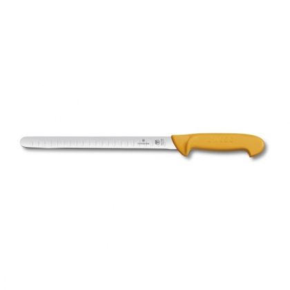 Месарски нож Victorinox Swibo гъвкаво острие с улеи против залепване