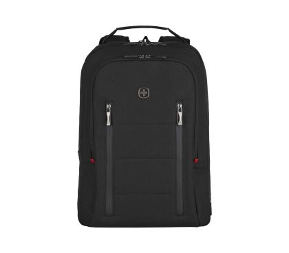 Wenger, City Traveler, Carry-On 16inch Laptop Backpack w/ 12inch Tablet Pocket, Black