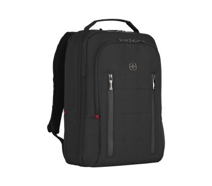 Wenger, City Traveler, Carry-On 16inch Laptop Backpack w/ 12inch Tablet Pocket, Black