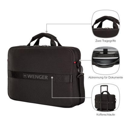 Чанта за лаптоп с джоб за таблет Wenger XE Brief 16"