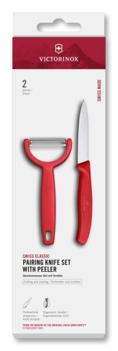 Комплект ножове за белене Victorinox Swiss Classic с I-белачка, 2 части