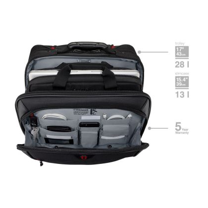 Чанта за лаптоп от две части с колелца 15,4 " Wenger "Potomac"