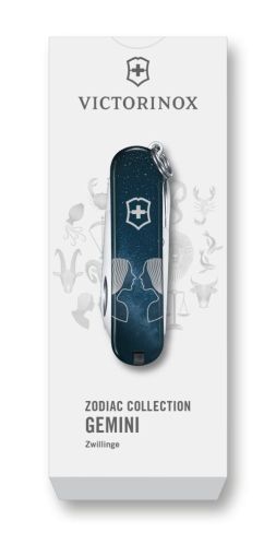 Колекционерско джобно ножче  Victorinox с дизайн на зодиакален знак Близнаци