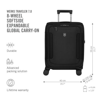 Куфар за ръчен багаж  Victorinox Werks Traveler 7.0 Global Carry-On