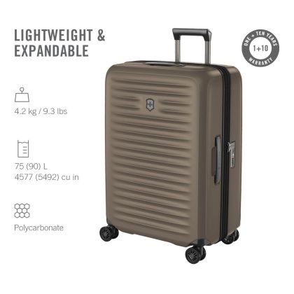 Куфар Victorinox Airox Advanced, Medium, Taupe Brown