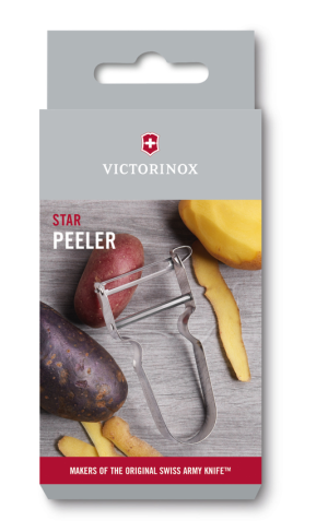 Белачка  за картофи Victorinox Star с гладко острие