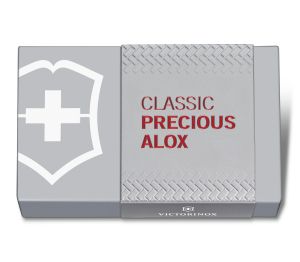 Нож Victorinox Classic Precious Alox,Iconic Red
