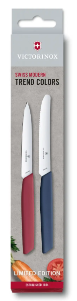 Комплект Victorinox Swiss Modern от 2бр.ножчета за рязане и белене