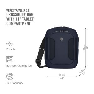 Чанта за през рамо Victorinox  Werks Traveller 7.0 с отделение за 11'' таблет