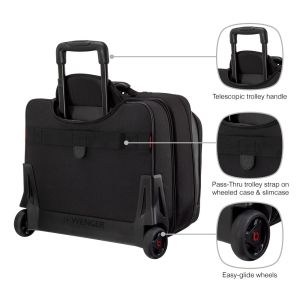 Чанта за лаптоп от две части с колелца 15,4 " Wenger "Potomac"