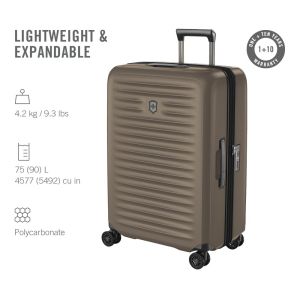 Куфар Victorinox Airox Advanced, Medium, Taupe Brown